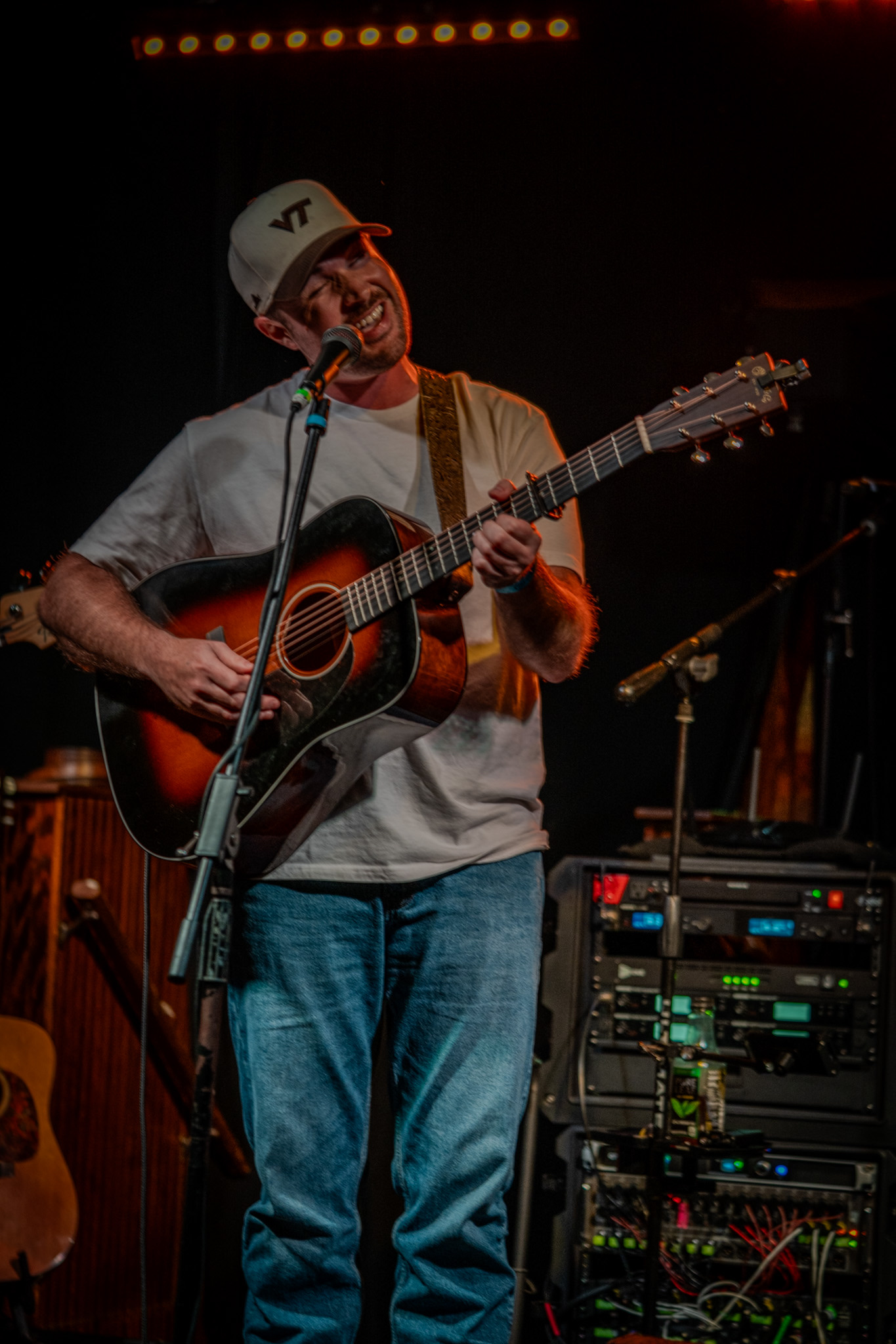 Matt Minor on stage